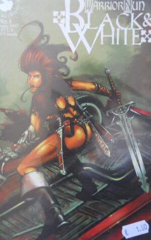 Black & White Warrior Nun n°1 1997 ed.Antartic Press  [G.162]