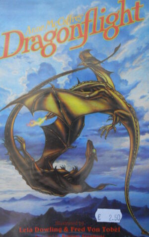 Dragonflight Anne McCaffrey ill. Lela Dowling Von Tobel 2 of 3 1991  [G.162]