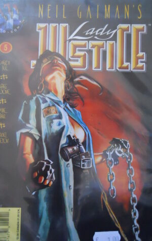 Lady Justice Neil Gaiman's n°5 1995 ed. Tekno Comix  [G.162]