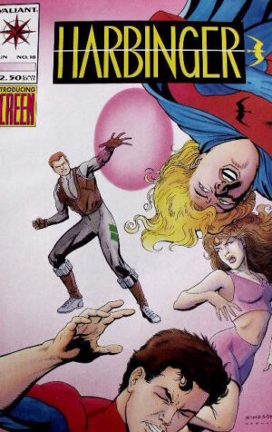 HARBINGER n°18 1993 ed. Valiant  [G.166]