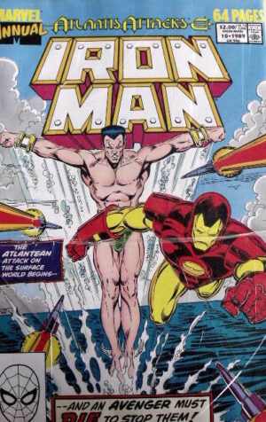 Iron Man Annual n°10 1989 ed. Marvel Comics [G.166] - imbustato