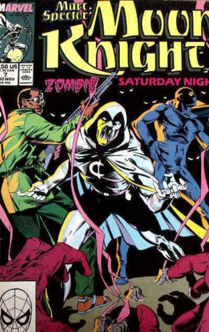 Marc Spector : Moon Knight n°7 1989 ed. Marvel Comics   [G.166]