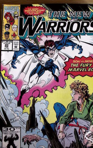 NEW Warriors n°20 1992 ed. Marvel Comics [G.166]