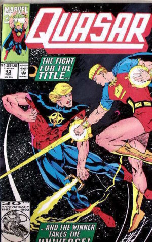 QUASAR n°43 1993 ed. Marvel Comics [G.166]