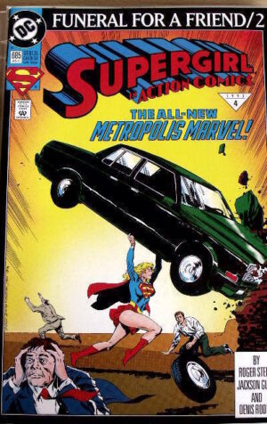 Supergirl in Action Comics n°685 1993 ed. Dc Comics [G.166]