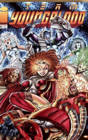 Team YoungBlood n°6 1994 ed. Image Comics [G.166]