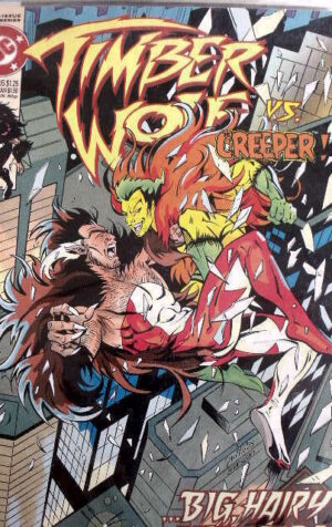 Timber Wolf vs Creeper n°3 1993 ed. Dc Comics [G.166]