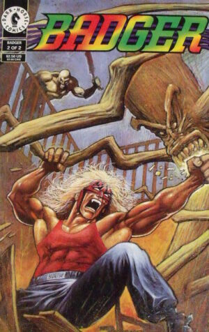 Badger : Zen Po Funny animal Version n°2 1994 ed. Dark Horse Comics  [G.168]