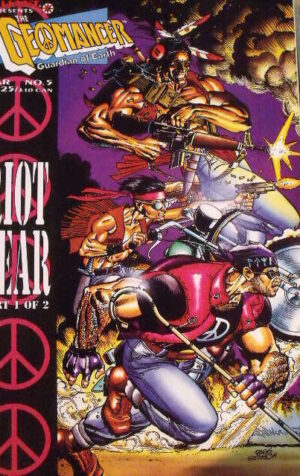 Geomancer Guardian of Earth n°5 1994 ed. Valiant  [G.168]