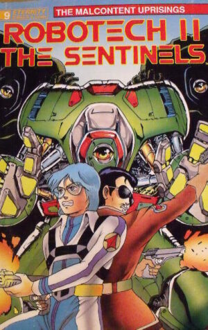 Robotech II The Sentinels n°9 1990 ed. Eternity  [G.168]