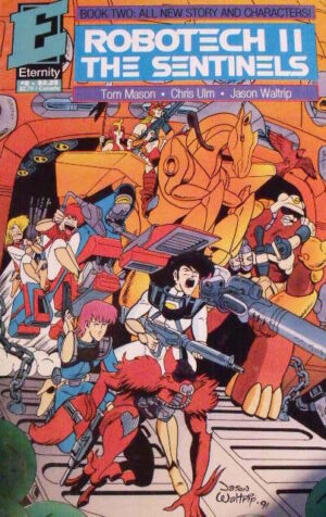 Robotech II The Sentinels n°9 1991 Book n°2  ed. Eternity  [G.168]