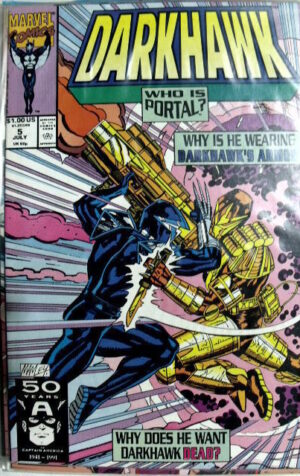DARKHAWK n°5 1991 ed. Marvel Comics [G.179]