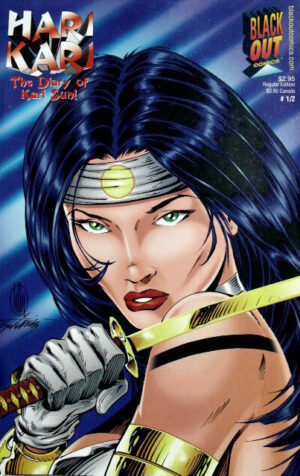 HARI KARI The Diary of Kari Sun n°1/2 1997 ed. BlackOut Comics [G.180]