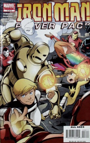 Iron Man n°3 di 4 2008 Power Pack  ed. Marvel Comics  [G.179]