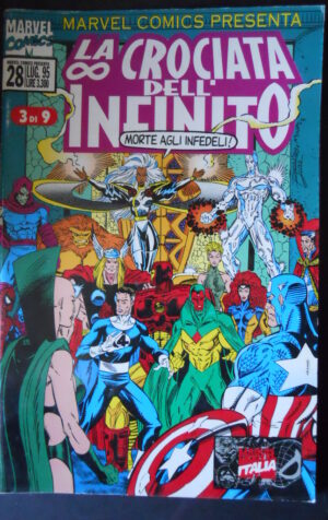 LA CROCIATA DELL’INFINITO 3 MARVEL COMICS PRESENTA 28 MARVEL ITALIA [MS3A]