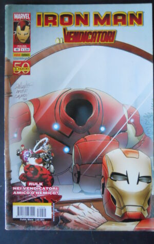 IRON MAN & I VENDICATORI 40 PANINI MARVEL ITALIA [MS3B]