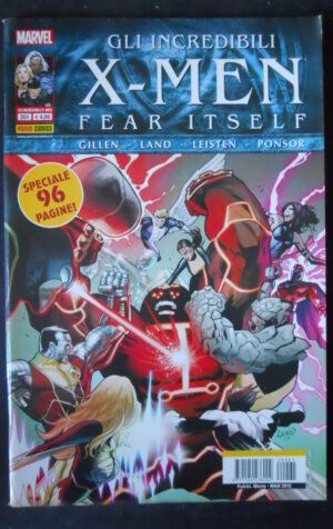 INCREDIBILI X-MEN 261 PANINI MARVEL ITALIA [MS3P]