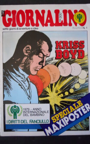 GIORNALINO 1 1979 KRISS BOYD ASTERIX GIULIANO TERRANEO [G100]