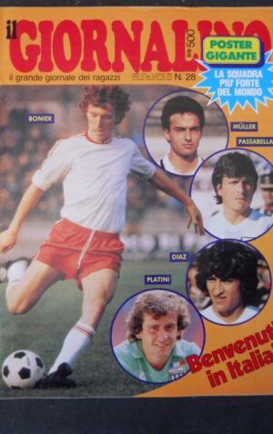 GIORNALINO 28 1982 KRISS BOYD CON FUMETTO DI PELé LOUISE FREEMAN [G100]