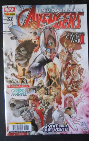 I VENDICATORI 75 PANINI MARVEL ITALIA [MS3U]