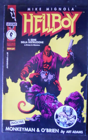 HELLBOY 7 1994 DARK HORSE COMIC ART [MS3V]