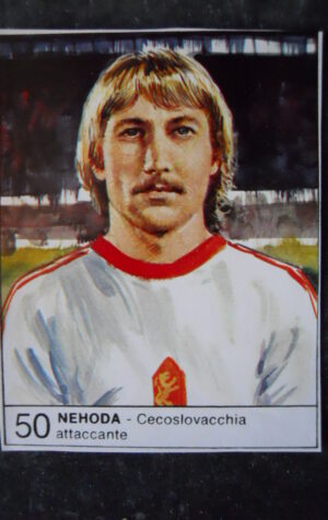 FIGURINA ALBUM 1980 CALCIOEUROPA GIORNALINO #50 NEHODA CECOSLOVACCHIA [AF3]