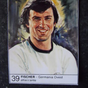 FIGURINA ALBUM 1980 CALCIOEUROPA GIORNALINO #39 GERMANIA OVEST FISCHER [AF3]