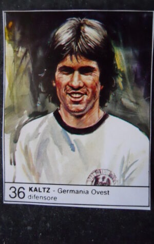 FIGURINA ALBUM 1980 CALCIOEUROPA GIORNALINO #36 GERMANIA OVEST KALTZ [AF3]