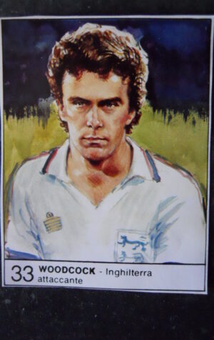 FIGURINA ALBUM 1980 CALCIOEUROPA GIORNALINO #33 ENGLAND WOODCOCK [AF3]