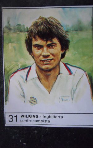 FIGURINA ALBUM 1980 CALCIOEUROPA GIORNALINO #31 ENGLAND RAY WILKINS [AF3]