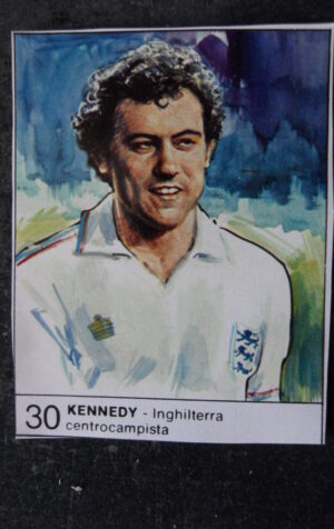 FIGURINA ALBUM 1980 CALCIOEUROPA GIORNALINO #30 ENGLAND KENNEDY [AF3]
