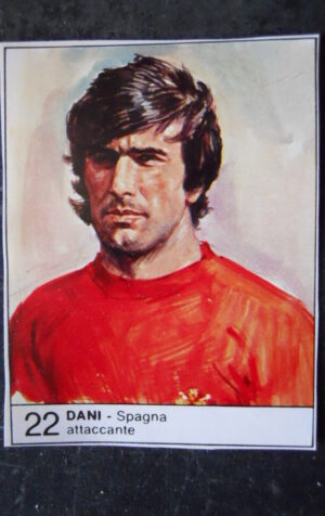 FIGURINA ALBUM 1980 CALCIOEUROPA GIORNALINO #22 SPAGNA DANI [AF3]