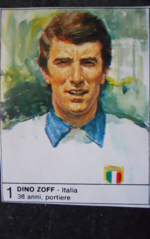 FIGURINA ALBUM 1980 CALCIOEUROPA GIORNALINO #1 ITALIA DINO ZOFF [AF3]