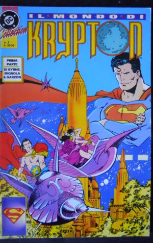 SUPERMAN IL MONDO DI KRYPTON DC COLLECTION 5 PLAY PRESS  [TR4]