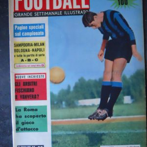 FOOTBALL SETTIMANALE 33 1960 CON FOTO PAGINA ATALANTA [D3]