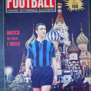 FOOTBALL SETTIMANALE 26 1960 SPECIALE INTER A MOSCA – GIACOMO LOSI ROMA [D3]