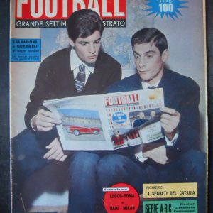 FOOTBALL SETTIMANALE 43 1960 CON FOTO PAGINA JUVENTUS [D3]