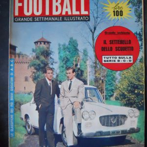 FOOTBALL SETTIMANALE 35 1960 FOTO PAGINA INTER – DI GIACOMO BUGATTI NAPOLI [D3]