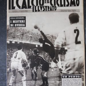 CALCIO E CICLISMO ILLUSTRATO 12 1961 INTER PADOVA 1-2 JUVENTUS TORINO 1-0 [Q202]