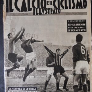 CALCIO CICLISMO ILLUSTRATO 2 1961 FIORENTINA INTER 1-1 ATALANTA JUVE 2-2 [Q202]