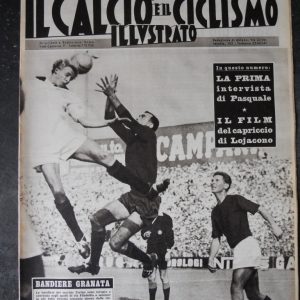 CALCIO E CICLISMO ILLUSTRATO 39 1961 TORINO BOLOGNA 2-1 SPAL JUVENTUS 0-3 [Q202]