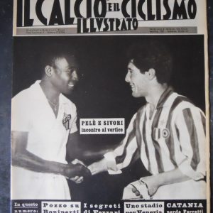 CALCIO CICLISMO ILLUSTRATO 25 1961 PELè OMAR SIVORI SPECIALE TOUR FRANCE [Q202]