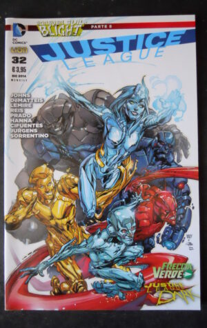 JUSTICE LEAGUE 32 2014 DC COMICS LION [G318]