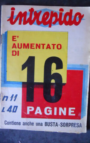 INTREPIDO 11 1961 [G849]