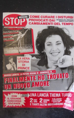 STOP 2078 1988 MARISA LAURITO MARZIA FALCON PRINCE STORY MADONNA [G81R]