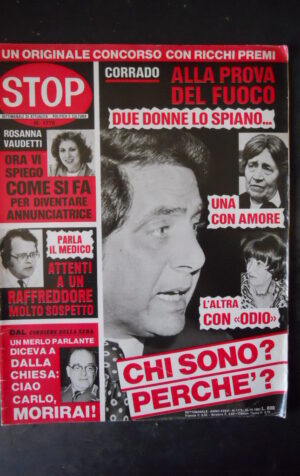 STOP 1776 1982 CORRADO FARAH DIBA ROSANNA VAUDETTI JEAN PAUL BELMONDO [R4L]