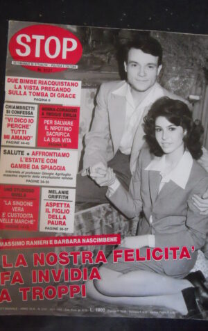 STOP 2121 1989 MASSIMO RANIERI BARBARA NASCIMBENE GIUSEPPE GIANNINI [G52CA]