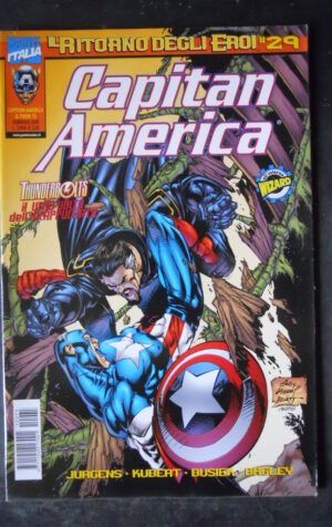 CAPITAN AMERICA & THOR 75 PANINI MARVEL ITALIA [H078]