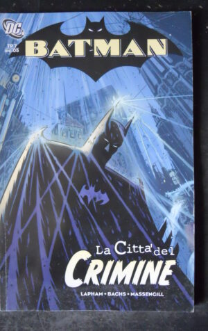 BATMAN TP7 2005 DC COMICS LA CITTA DEL CRIMINE PLAY PRESS [G260]