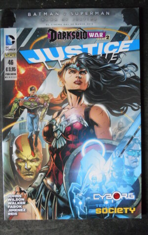 JUSTICE LAGUE 46 2016 DC COMICS LION [G360]